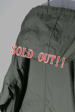 画像9: 「CAL O LINE」SHELL PARKA M-51 キャルオーライン シェルパーカー ミリタリーロングコート CL222-074 [オリーブドラブ]