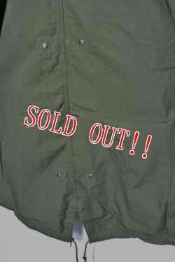 画像10: 「CAL O LINE」SHELL PARKA M-51 キャルオーライン シェルパーカー ミリタリーロングコート CL222-074 [オリーブドラブ]