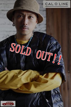 画像10: 「CAL O LINE」×「NANGA」DOWN BIG-Tee キャルオーライン ✕ ナンガ ダウン ビッグ Tシャツ CCNW-220 [ブラック]