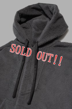 画像2: 「Sugar & Co.」Storm Fleece Baja Foodie シュガーアンドカンパニー ストーム フリース バハフーディー [チャコール]