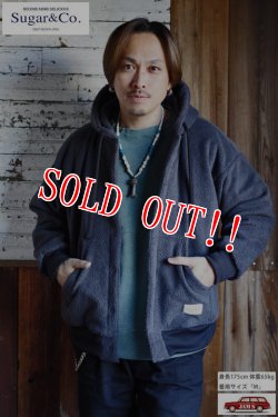 画像10: 「Sugar & Co.」Storm Fleece Baja Foodie シュガーアンドカンパニー ストーム フリース バハフーディー [チャコール]