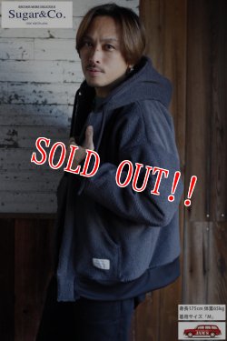 画像11: 「Sugar & Co.」Storm Fleece Baja Foodie シュガーアンドカンパニー ストーム フリース バハフーディー [チャコール]