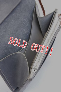 画像7: 「Mt.hill」Leather Wallet with Silver Concho マウントヒル レザーウォレット [シルバーグレー]