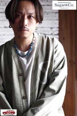 画像10: 「Sugar & Co.」Washable Max Cardigan シュガーアンドカンパニー ウォッシャブル マックス カーディガン  [カーキ]