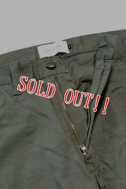 画像2: 「CAL O LINE」BARREL CHINO PAINTER PANTS キャルオーライン バレルペインター チノパンツ CAL171-024 [オリーブ]