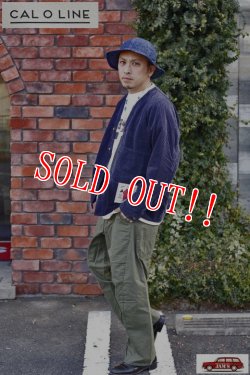 画像7: 「CAL O LINE」BARREL CHINO PAINTER PANTS キャルオーライン バレルペインター チノパンツ CAL171-024 [オリーブ]