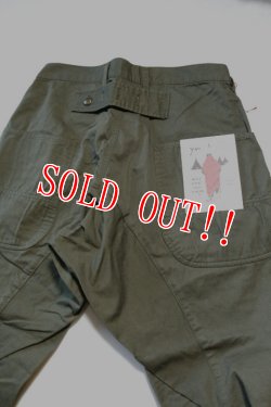 画像4: 「CAL O LINE」BARREL CHINO PAINTER PANTS キャルオーライン バレルペインター チノパンツ CAL171-024 [オリーブ]