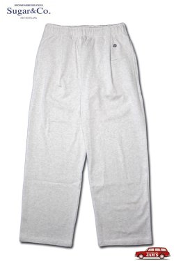 画像1: 「Sugar & Co.」Max Jersey Pants シュガーアンドカンパニー マックス ジャージーパンツ [ホワイト]