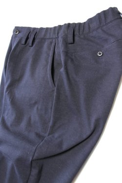 画像4: 「Jackman」Stretch Ankle Trousers ジャックマン ストレッチ アンクルトラウザーズ JM4002 [ダークネイビー]