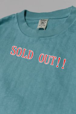 画像2: [再入荷]「Jackman」Dotsume Long Sleeve T-Shirt ジャックマン 度詰天竺 ヘビーウエイト ロンTee JM5260 [ターコイズブルー]