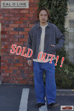 画像9: 「CAL O LINE」DENIM PAINTER PANTS USED キャルオーライン ペインターパンツ ヴィンテージ加工 CL221-087UD [ユーズド ブルー]