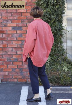 画像9: 「Jackman」Stretch Ankle Trousers ジャックマン ストレッチ アンクルトラウザーズ JM4002 [ダークネイビー]