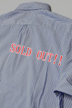 画像8: 「FULLCOUNT」Informal Dress Shirt  Stripe フルカウント インフォーマル ドレスシャツ ストライプ [ブルー/ホワイト]