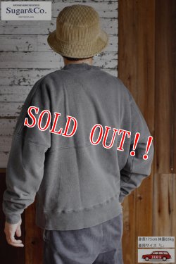 画像10: 「Sugar & Co.」Arch Logo Box Sweat シュガーアンドカンパニー  アーチロゴ プリント ボックススウェット [ブラック]