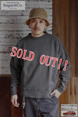 画像7: 「Sugar & Co.」Box Sweat シュガーアンドカンパニー ボックススウェット [ブラック]