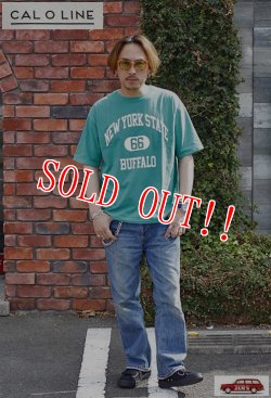 画像14: 「CAL O LINE」JEANS BOOT-CUT 13.5oz キャルオーライン ジーンズ ブーツカット  CL1971 [ミディアムブルー]