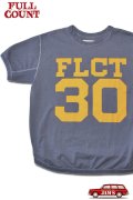 「FULLCOUNT」FLCT 30 T-Shirt フルカウント ナンバリング プリント半袖Tシャツ  [ネイビー]