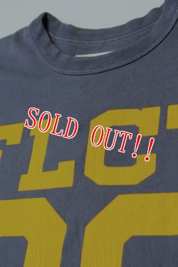 画像2: 「FULLCOUNT」FLCT 30 T-Shirt フルカウント ナンバリング プリント半袖Tシャツ  [ネイビー]