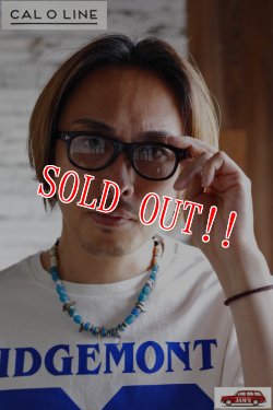 画像9: [再入荷!!]「CAL O LINE」×「金子眼鏡」KANEKO-OPTICAL BEATNIK キャルオーライン コラボ サングラス ビートニク CKOW-1956 [ブラック・クリアレンズ]