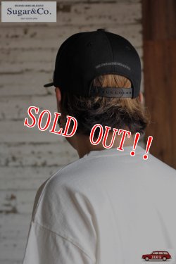 画像8: 「Sugar & Co.」Washable Sugar Cap シュガーアンドカンパニー ウォッシャブル シュガーキャップ [ブラック]
