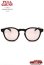 画像1: 「FULLCOUNT」×「金子眼鏡」OLD PARISIEN SUNGLASSES フルカウント オールド パリジャン サングラス [レッド] (1)