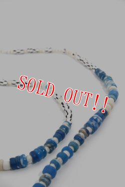 画像4: 「Mt.hill」Kamkamba Beads Necklace with TQ マウントヒル カンカンバビーズ ネックレス ターコイズマウンテン [230514]