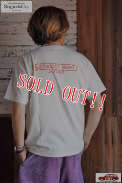 画像7: 「Sugar & Co.」Saturday Drop Tee シュガーアンドカンパニー ドロップ Tシャツ [ホワイト]