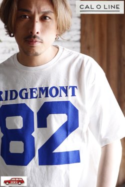 画像8: 「CAL O LINE」RIDGEMONT 82 T-SHIRT キャルオーライン リッジモント ナンバリング プリント半袖Tee  CL231-067 [ホワイト]