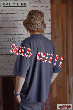 画像9: 「CAL O LINE」POLICOTT SUN DRY T-SHIRT キャルオーライン ポリコット ドライ 半袖Tシャツ 吸水速乾  CL231-055 [チャコール]