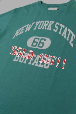 画像3: 「CAL O LINE」NEW YORK BUFFALO 66 T-SHIRT キャルオーライン ニューヨーク バッファロー プリント半袖Tee  CL231-068 [グリーン]