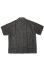 画像7: 「FULLCOUNT」Ink-Cake Dye Linen Open Collar Shirt フルカウント 墨染め リネン オープンカラーシャツ  [スミクロ]