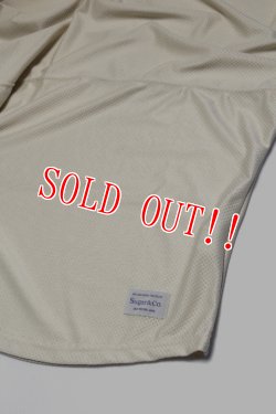 画像4: 「Sugar & Co.」Drop Mesh Shirt FIELDSENSOR シュガーアンドカンパニー ドロップ メッシュシャツ フィールドセンサー [カーキ/オフホワイト]