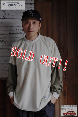 画像8: 「Sugar & Co.」Drop Mesh Shirt FIELDSENSOR シュガーアンドカンパニー ドロップ メッシュシャツ フィールドセンサー [カーキ/オフホワイト]