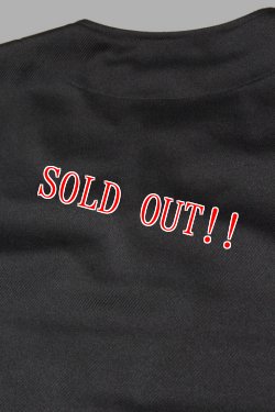 画像5: 「Sugar & Co.」Beach Base Ball Shirt シュガーアンドカンパニー ビーチ ベースボールシャツ プライムフレックス素材 [ブラック]