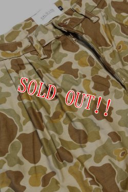 画像2: 「CAL O LINE」2TUCK PRINT SHORTS キャルオーライン 2タック プリントショーツ CL221-098 [ハンターカモ]