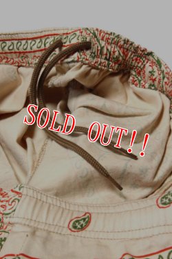 画像4: 「CAL O LINE」BANDANA EASY PANTS キャルオーライン バンダナ柄 イージーパンツ CL231-095 [ベージュ]