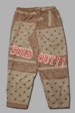 画像5: 「CAL O LINE」BANDANA EASY PANTS キャルオーライン バンダナ柄 イージーパンツ CL231-095 [ベージュ]