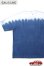 画像1: 「CAL O LINE」×「YUKI D.Y.E」TIE DYE S/S Tee キャルオーライン タイダイ 半袖Tシャツ  CYW-212 [ブルー] (1)