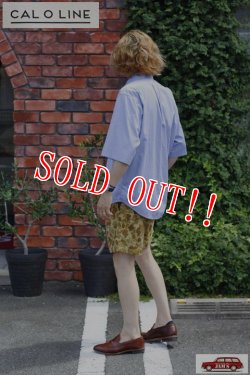 画像8: 「CAL O LINE」2TUCK PRINT SHORTS キャルオーライン 2タック プリントショーツ CL221-098 [ハンターカモ]