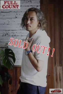 画像7: 「FULLCOUNT」Flat Seam Heavy Weight Hoodie T-Shirt フルカウント フラットシーマ フーディー半袖Tシャツ  [ホワイト]