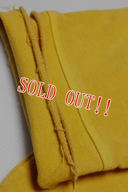 画像4: 「CAL O LINE」CUT OFF SWEAT キャルオーライン カットオフスウェット CL212-014 [イエロー]