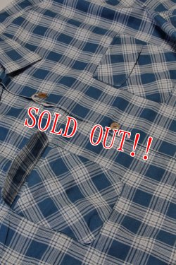 画像3: 「Sugar & Co.」Check Board Shirt シュガーアンドカンパニー チェックボードシャツ [ブルー]