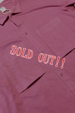 画像3: 「Jackman」Coach Shirt ジャックマン コーチシャツ JM8350 [ダークチェリー]