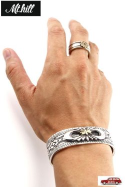画像6: 【One of a Kind】「Mt.hill」ON THE ROAD CUFF INFINITY マウントヒル オンザロード カフバングル インフィニティー [230926-B]