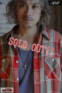 画像6: 「Mt.hill」Cross Bottony Necklace TQ & Silver Ball Long Chain 70cm マウントヒル クロスボトニーネックレス シルバーチェーン ローンマウンテンターコイズ [230923-2]