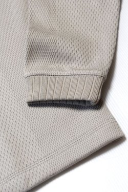 画像3: 「Jackman」Zebra Thermal Long Sleeve Shirt ジャックマン ゼブラ サーマル ロンTee JM5322 [ダーティーベージュ・グレー]