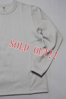 画像4: 「Jackman」Zebra Thermal Long Sleeve Shirt ジャックマン ゼブラ サーマル ロンTee JM5322 [ロジン・ホワイト]