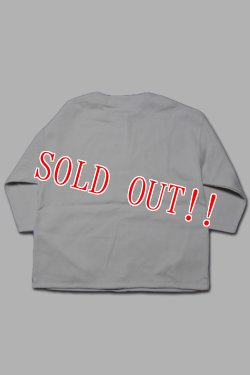 画像2: 「Jackman」Zebra Thermal Himo Henley ジャックマン ゼブラ サーマル ヒモ ヘンリーネック 7分袖 JM5362 [ロジン・ホワイト]