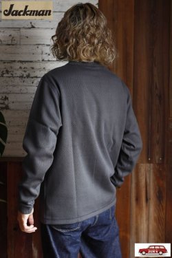 画像8: 「Jackman」Zebra Thermal Long Sleeve Shirt ジャックマン ゼブラ サーマル ロンTee JM5322 [スミクロ]