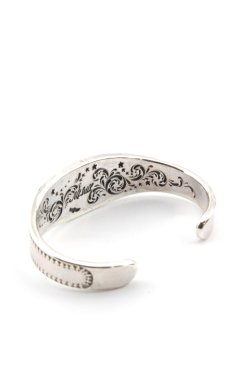 画像4: 【One of a Kind】「Mt.hill」 Crown Cuff Plain Slim Broken Arrow with TQ マウントヒル クラウンバングル ブロークンアロー キングマンターコイズ [230923]